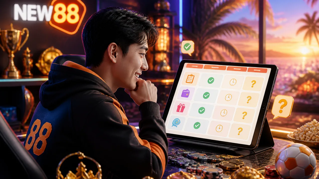 Checklist cuối tuần: mẫu ghi chú kiểm tra thanh toán New88 dễ đối chiếu